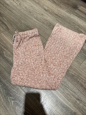 Billabong Pink Marled Knit Lounge Pants
